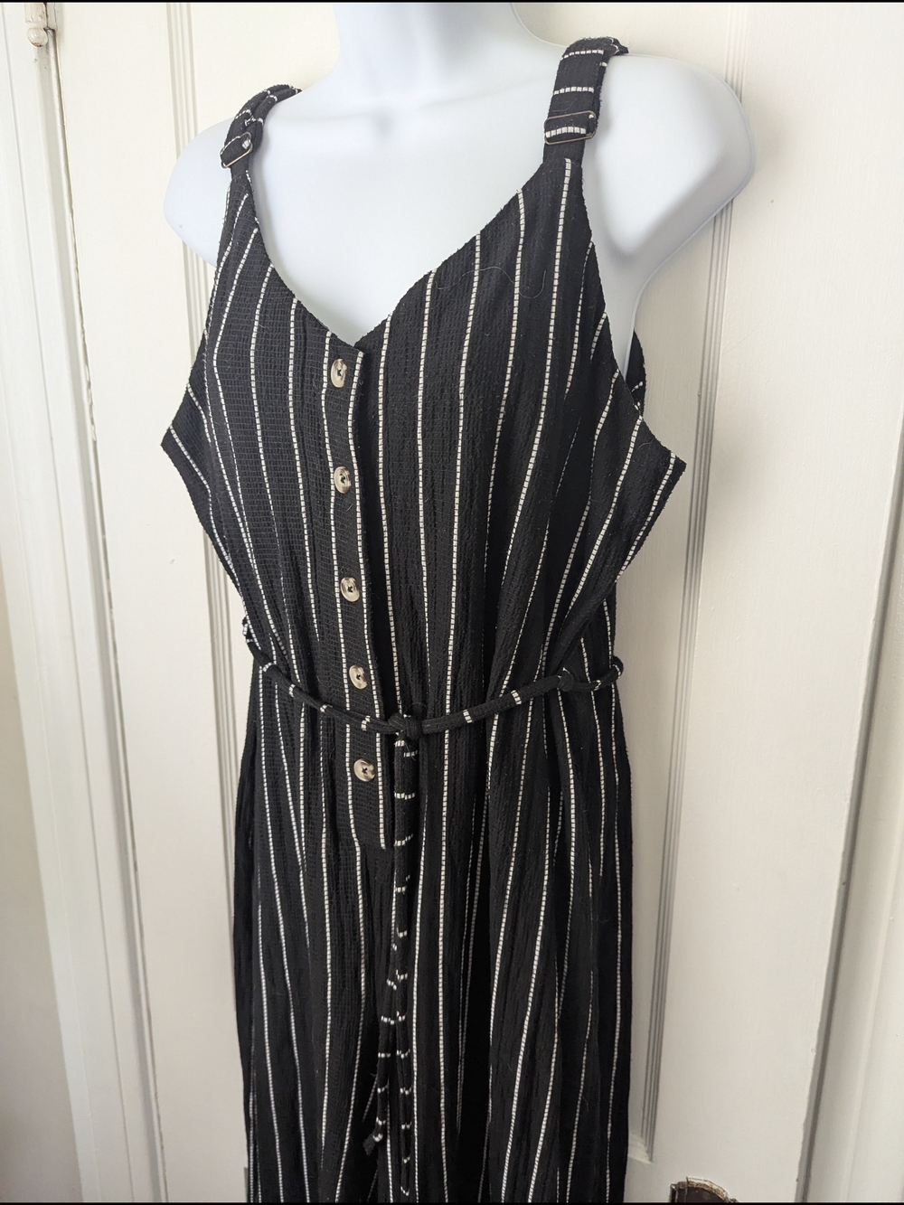 Xhilaration Striped Jumpsuit - Picture 3 of 12